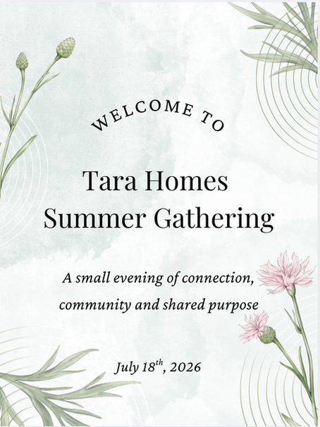 An Evening of Impact: Tara Homes' Summer Gathering 2026!