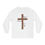 Thumbnail: Hope Love Faith Wooden Cross Unisex Classic Long Sleeve T-Shirt