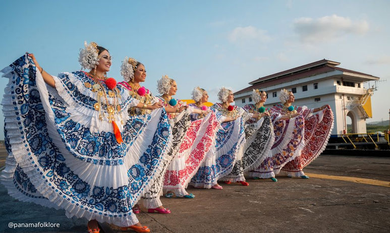 Panamá Folklore en el Canal de Panamá 2019