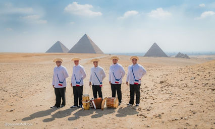 El sombrero pintao panameño en Giza