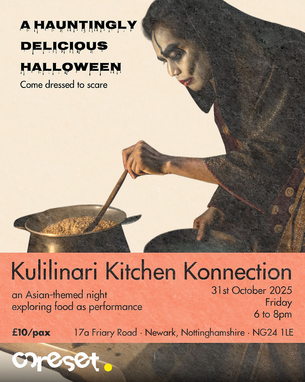 Step into a spooky, flavourful night with Singaporean-born Coreset resident artist Lili Muslihah in this Asian-themed Halloween experience.