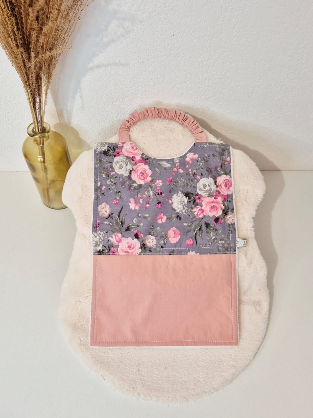 Serviettes de cantine fleurs