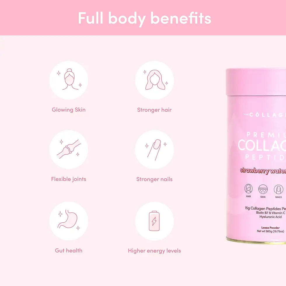 Thumbnail: Strawberry Watermelon Collagen Powder - 560g