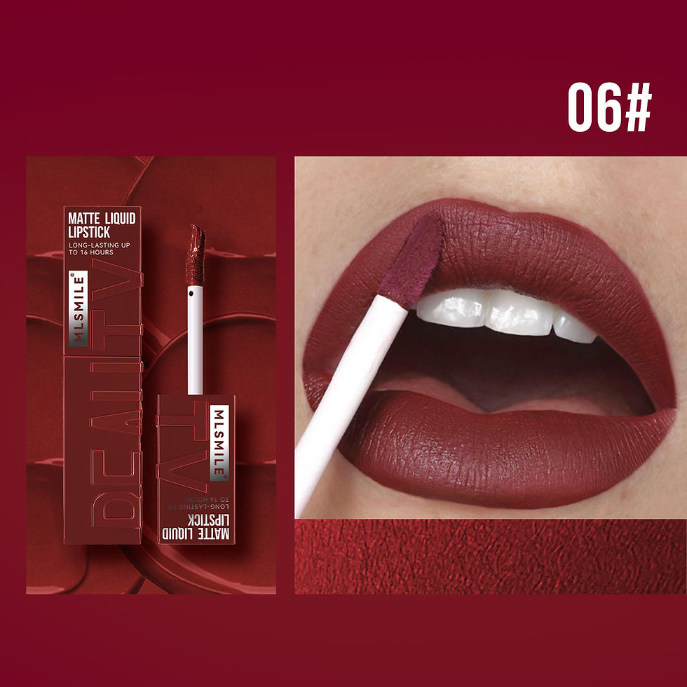 Thumbnail: MLSMILE 6 Color Non-stick Liquid matte lipstick Waterproof long-lasting color