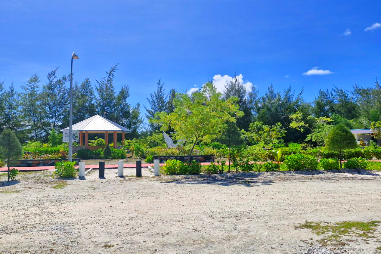 Community park construction