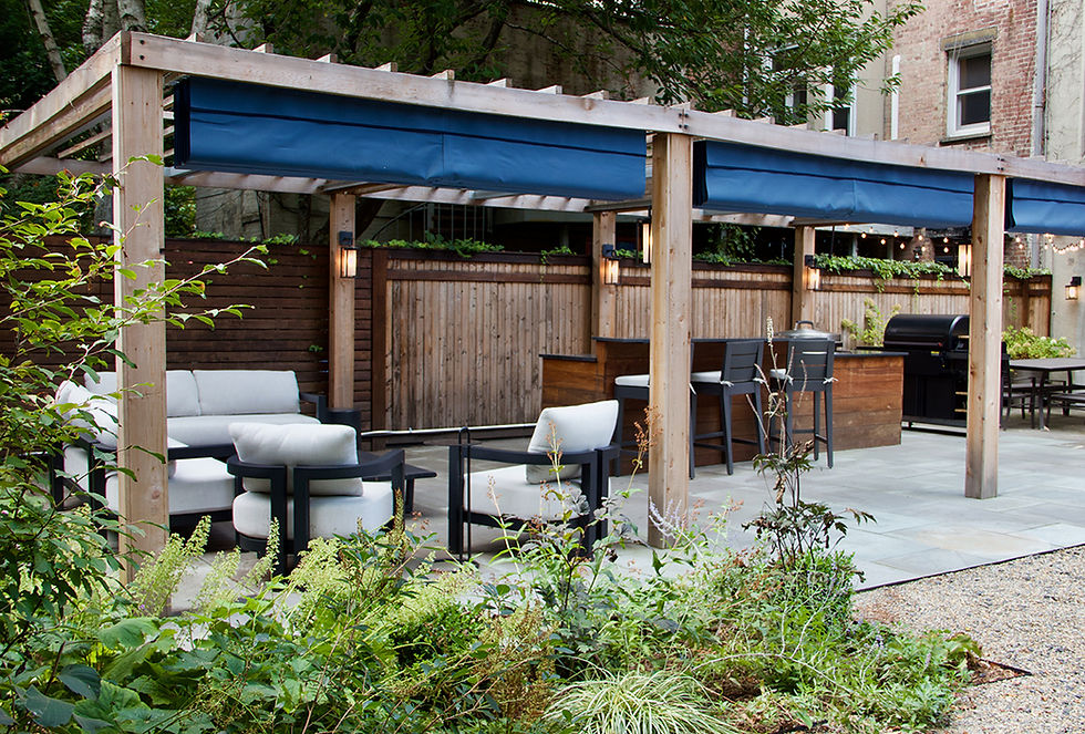 Cobble Hill Brooklyn Backyard Garden | Staghorn Landscapes