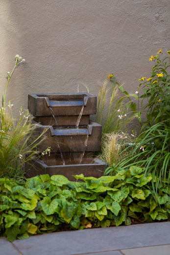 Staghorn NYC Backyard Landscape Design Bluestone Patio Fence