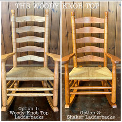 Woody Knob Top (Woody Knob Top Posts with WKT or Shaker Backs)