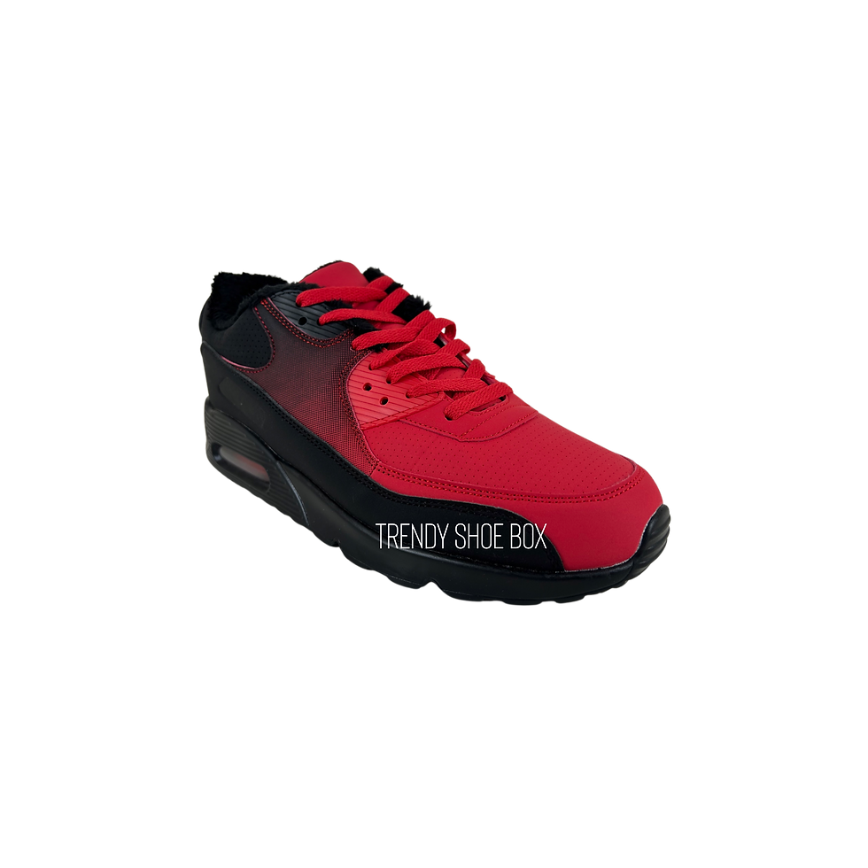 Thumbnail: Men’s Red Black Trainers 104