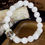 Thumbnail: Diamond and white crystal bracelet