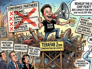 Elon Musk's Terafab計畫可行性評析——如何用嘴巴做晶圓
