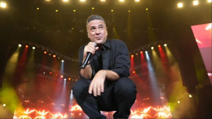 Željko Joksimović večeras u Olimpijskoj dvorani "Zetra". Ustupljena fotografija