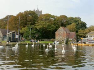 September 2023 River cruise on the Tuckton Boat, followed by BBQ