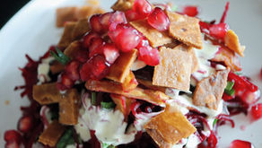 Knuspriger Auberginensalat