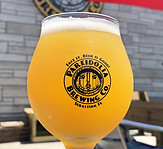 Enjoy a fresh craft beer on our deck