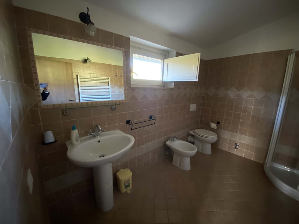 The second bathroom on the second floor