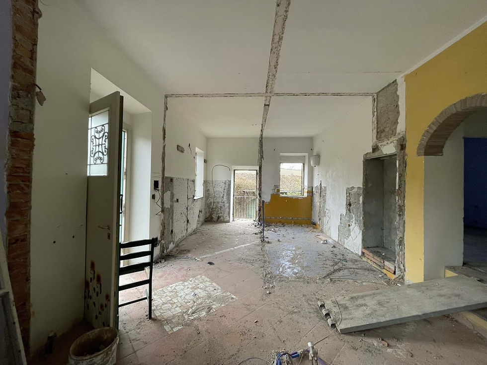 When the demolition began!!
