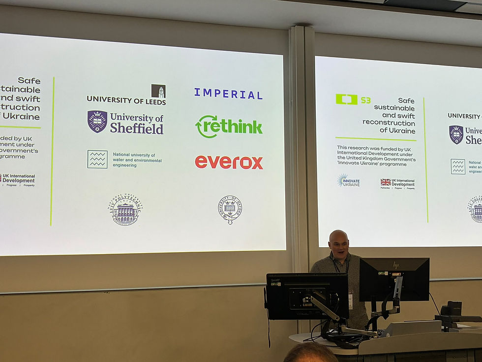 UBBC attends Imperial and Sheffield University rubble innovation project