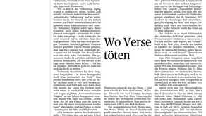 wo Verse töten