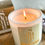 Thumbnail: SAUMUR LABEL CANDLE WHITE