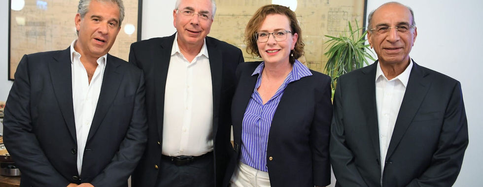 טקס הנחת אבן פינה לממגורות מספנות ישראל. קרדיט: דוברות עיריית חיפה