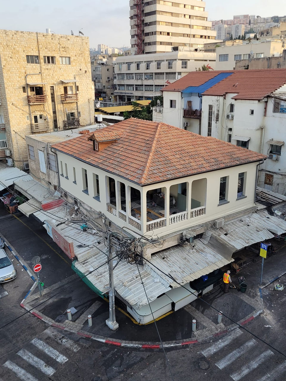רחוב סירקין 32 פינת רחוב יחיאל: הבניין הנטוש המפורסם אחרי. צילום פרטי