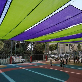 שיפוץ חצרות ומוסדות חינוך. קרדיט: עיריית חיפה