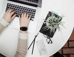 Digitando no computador