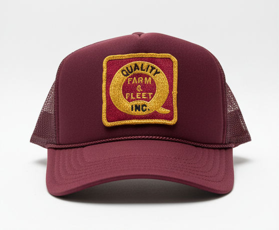 Quality & Fleet Trucker Hat (Maroon)