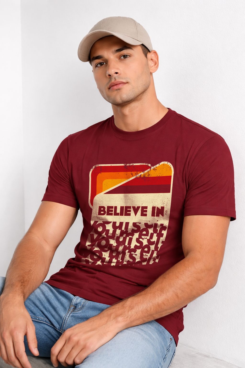 BELIEVE IN YOURSELF - REGULAR FIT T-SHIRT