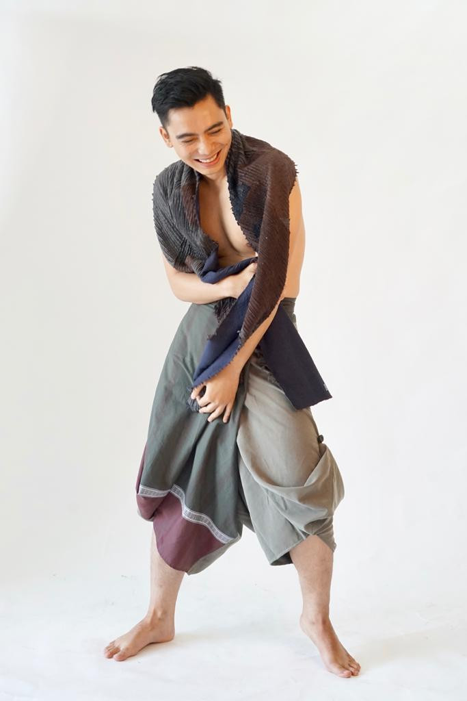 Thumbnail: Sarong Pants Origami Batik 030