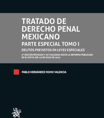 Publicación de la 5ª edición del Tratado de Derecho Penal. Parte especial