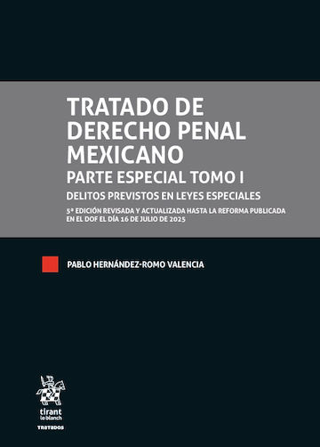 Publicación de la 5ª edición del Tratado de Derecho Penal. Parte especial