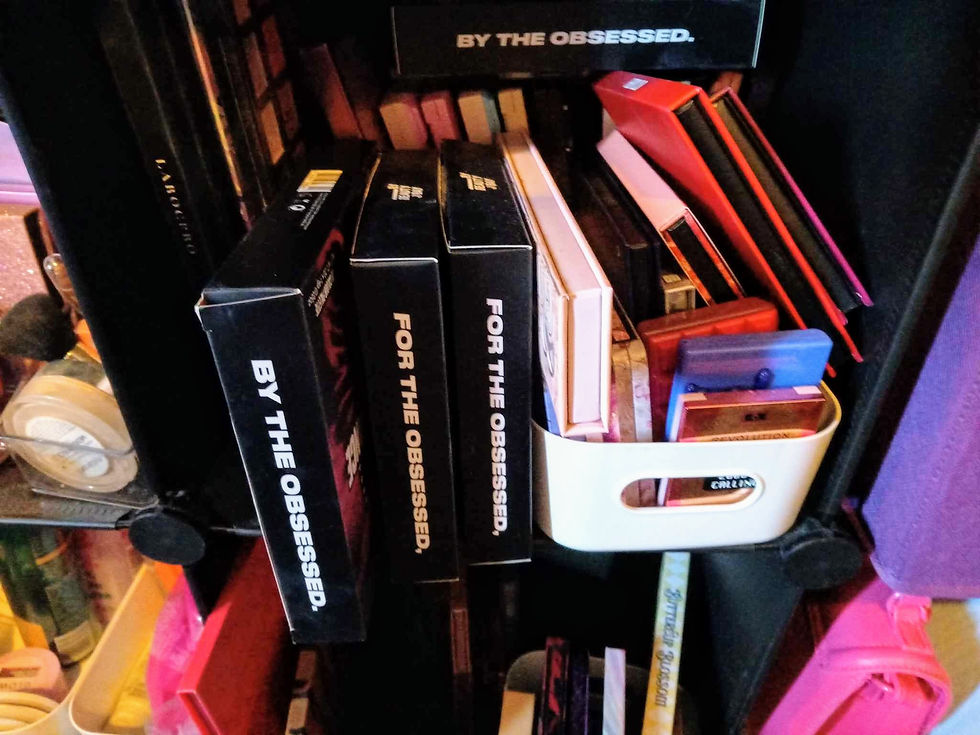 Huge makeup collection
