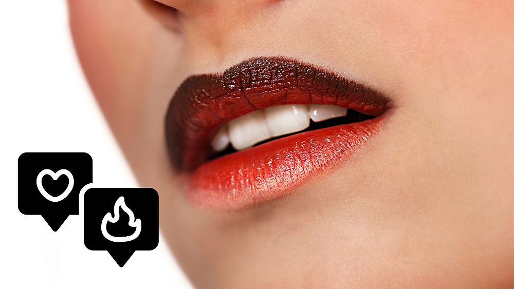 25 Fun Makeup Ideas That Will Totally Transform Your Look 35 Two-tone lips - how to be on trend with a bold makeup look