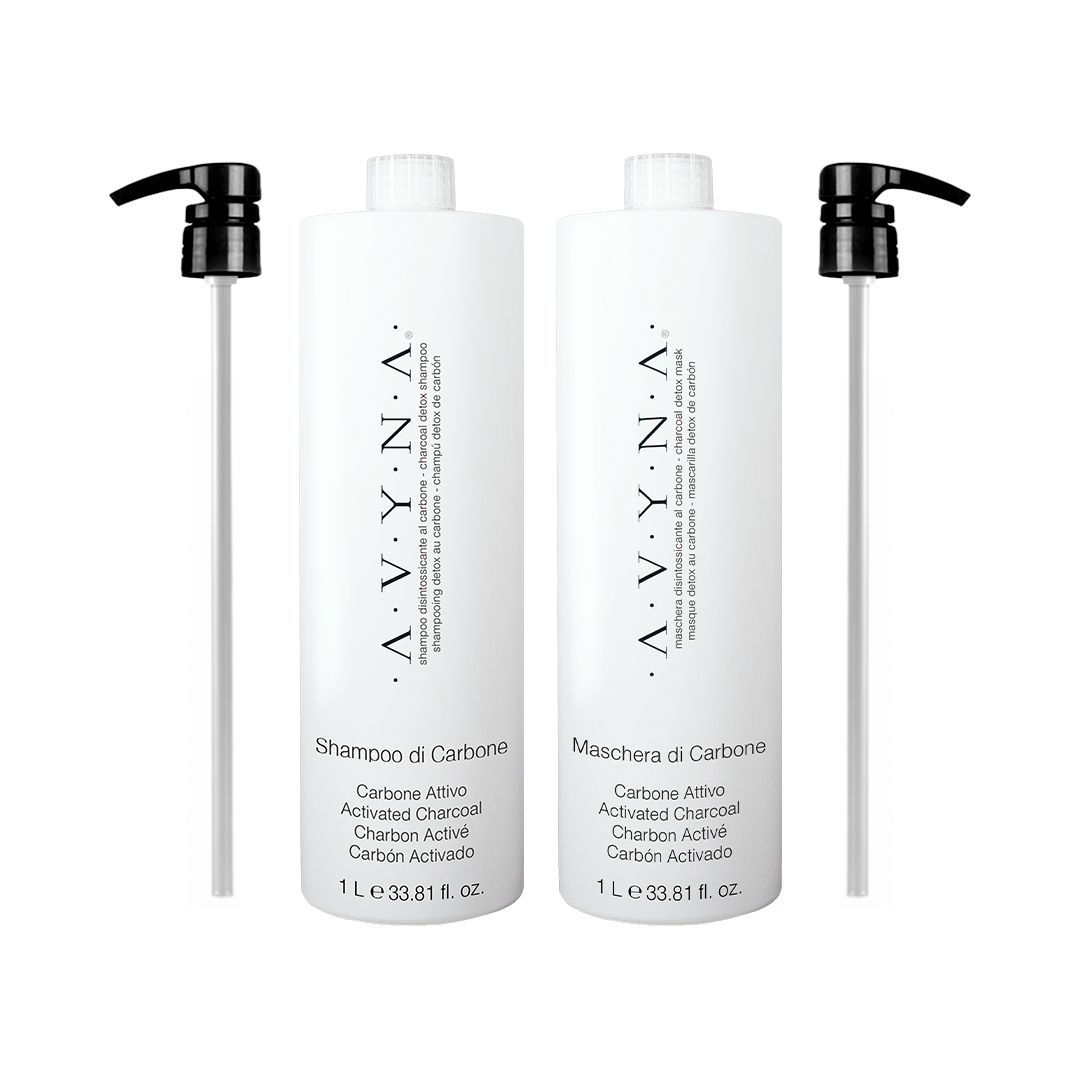 Shampoo + Maschera Carbone 1000 ml