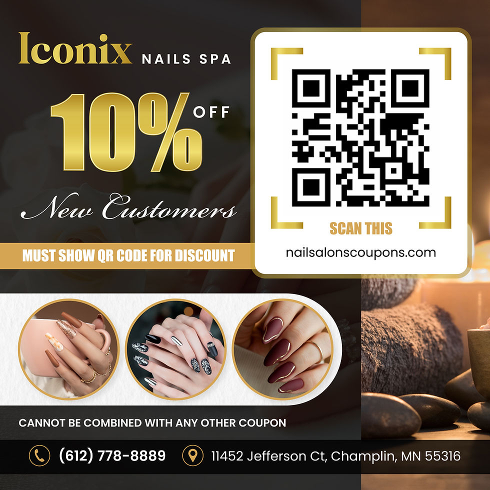 10% OFF New Customers (Iconix Nails)