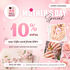 10% Extra for any Gifts card from $50+ (Nail Spot)