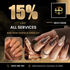 15 % OFF All Services (House Of Polish)