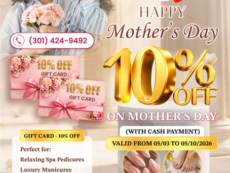 20% OFF For All Spa Pedicure (Nail Tech Spa & Waxing)