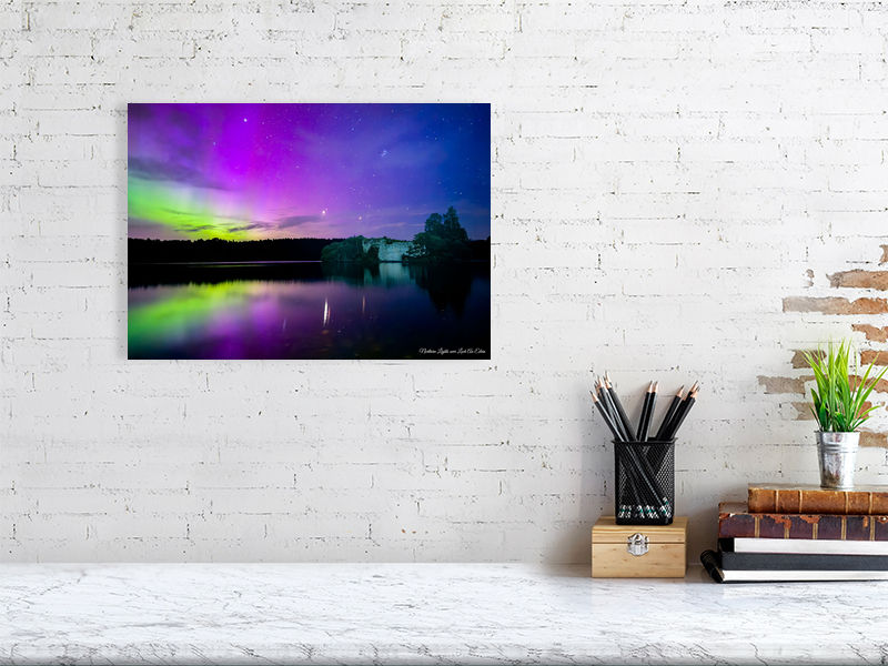 Thumbnail: Aurora over Loch An Eilein by Steven Trolland at Cairngorm Pictures