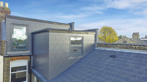 Close Up view Of Loft Conversion