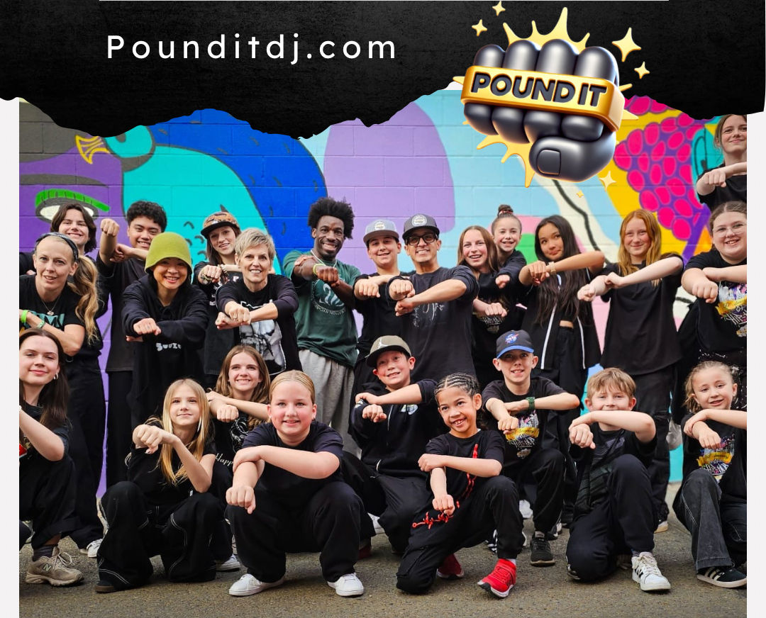 Pound It Hip Hop Studio logo