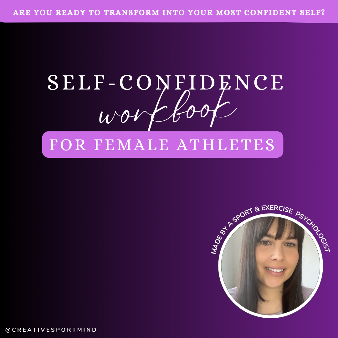 Self-confidence Workbook for female athletes