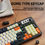 Thumbnail: EWEADN Wired Gaming Keyboard with Rainbow Backlit, Portable Black Keyboard for O