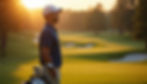 Golfer on the course