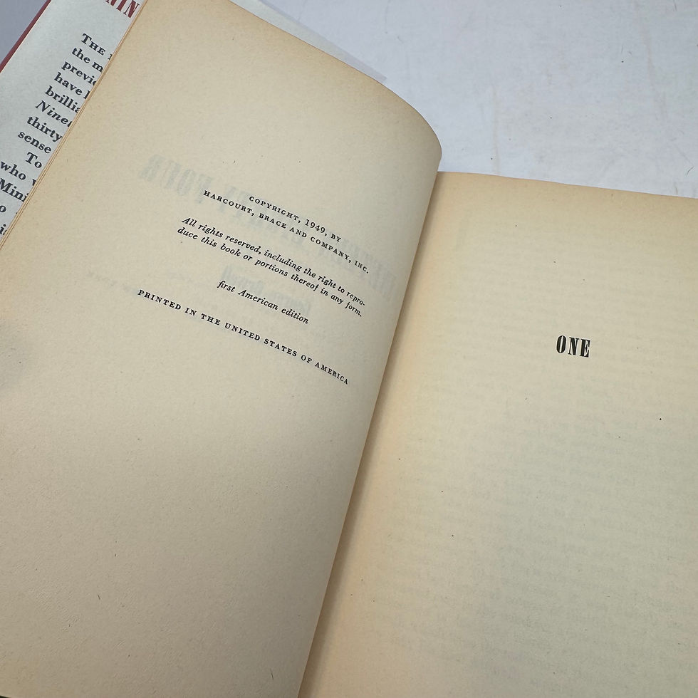 Thumbnail: Nineteen Eighty-Four - George Orwell - First Edition