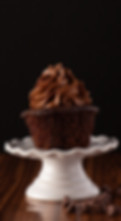 chocolate cupcake with chocolate buttercream
