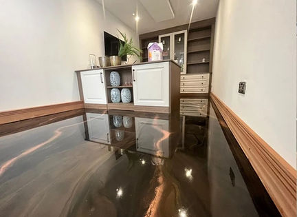 sol résine decoratif