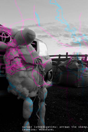 'Norman: A Series of Events' (2023).
digital illustration.